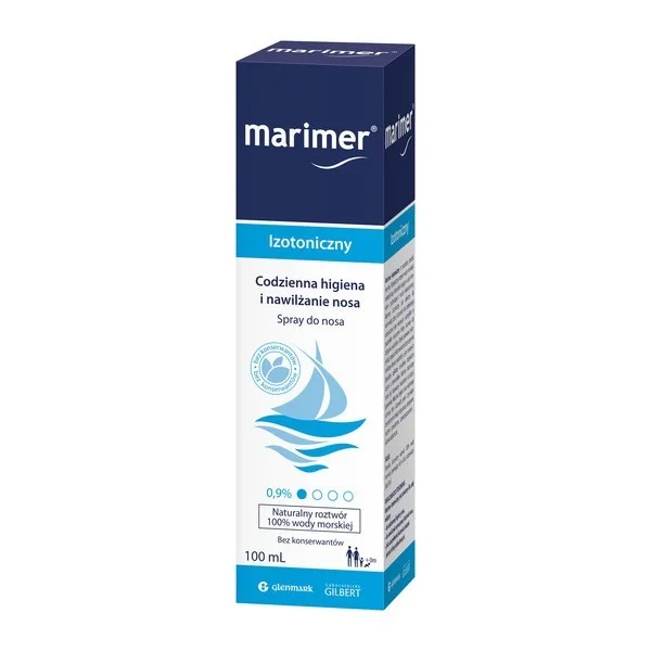 Marimer, woda morska, spray izotoniczny, 100 ml