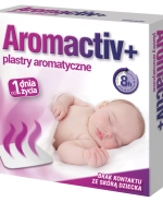 Aromactiv+, plastry aromatyczne od 1 dnia życia, 5 sztuk