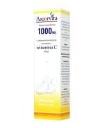 Ascorvita 1000 mg, 20 tabletek musujacych