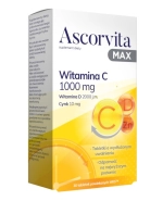 Ascorvita Max, 30 tabletek powlekanych