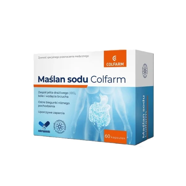 Maślan sodu, 60 kapsułek