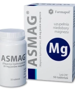 Asmag 20 mg, 50 tabletek