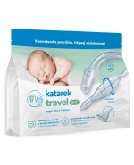 Katarek Travel 2w1, aspirator do nosa od urodzenia