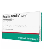 Aspirin Cardio 100 mg, 30 tabletek (import równoległy Medezin)