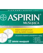 Aspirin Musująca 500 mg, 12 tabletek musujących