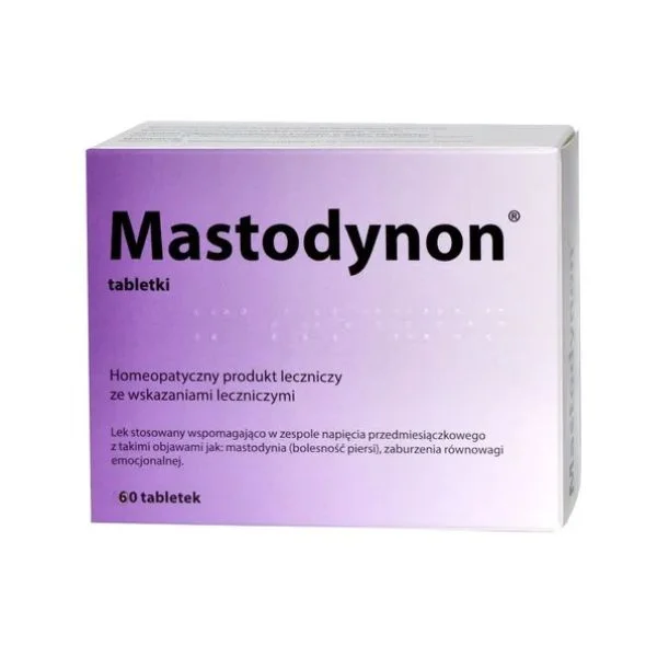 Mastodynon, 60 tabletek (import Inpharm)