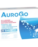 AuroGo 13,7 g, proszek do sporządzania roztworu doustnego, 20 saszetek