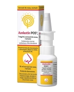 Azelastin POS 1 mg/ml, aerozol do nosa, roztwór, 10 ml