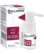 Ballamin, witamina B12 100 µg, aerozol doustny, 15 ml