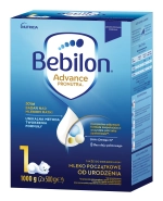 Bebilon Advanced Pronutra 1, mleko początkowe, od urodzenia, 1000 g
