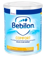 Bebilon Comfort 1, dla niemowląt w przypadku kolek i zaparć, od urodzenia, 400 g