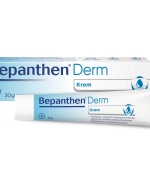 Bepanthen Derm Krem, specjalistyczny krem do ciała, skóra sucha, skłonna do podrażnień, od 1 dnia życia, 30 g
