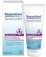 Bepanthen SensiControl, krem nawilżający do codziennej pielęgnacji dla niemowląt, dzieci i dorosłych, skóra atopowa, 200 ml