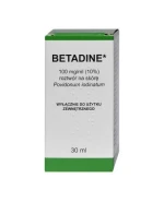 Betadine 100 mg/ml, roztwór na skórę, 30 ml (import równoległy Delfarma)