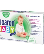 Biaron Baby 12m+, dla dzieci powyżej 12 miesiąca, 30 kapsułek twist-off