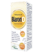 Biaron D, witamina D 400 j.m., krople, 10 ml