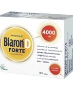 Biaron D Forte, witamina D 4000 j.m., 90 kapsułek