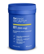 ForMeds BICAPS B1, witamina B1 na układ nerwowy i serce, 60 kapsułek