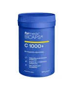 ForMeds BICAPS C 1000+, witamina C dla wsparcia odporności + bioflawonoidy cytrusowe, 60 kapsułek