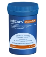 ForMeds BICAPS Collagen, niezdenaturowany kolagen typu II z L-proliną i witaminą C, 60 kapsułek