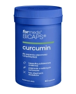 ForMeds BICAPS Curcumin, kurkumina + piperyna dla wsparcia odporności i antyoksydacji, 60 kapsułek
