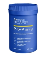 ForMeds BICAPS P-5-P, witamina B6 25 mg w wysoko przyswajalnej formie P-5-P, 60 kapsułek