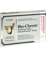 Pharma Nord Bio-Chrom, chrom 50 μg, 60 tabletek