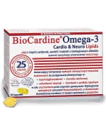 BioCardine Omega-3 Cardio&Neuro Lipids, 60 kapsułek