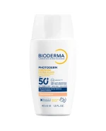 Bioderma Photoderm XDefense, ultralekki fluid o działaniu detoksykującym, kolor 02, SPF 50+, 40 ml