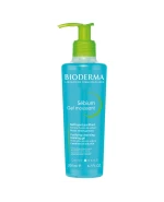 Bioderma Sebium Gel Moussant, antybakteryjny żel do mycia twarzy, cera mieszana i trądzikowa, 200 ml