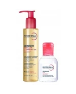 Bioderma Sensibio, olejek micelarny, 150 ml + woda micelarna, 100 ml