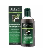 Biokap bellezza, szampon detoksykacyjny z czarną glinką i węglem aktywnym, 200 ml