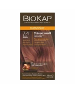 Biokap Nutricolor, farba koloryzująca do włosów, 7.4 kasztanowy blond, 140 ml