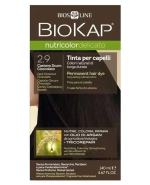 Biokap Nutricolor Delicato, farba koloryzująca do włosów, 2.9 ciemny czekoladowy kasztan, 140 ml