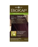 Biokap Nutricolor Delicato, farba koloryzująca do włosów, 5.5 mahoniowy jasny brąz, 140 ml