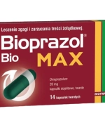 Bioprazol Bio Max 20 mg, 14 kapsułek dojelitowych