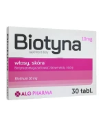 Biotyna 10 mg, 30 tabletek