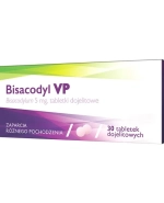 Bisacodyl VP, 5 mg, 30 tabletek dojelitowych
