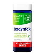 Bodymax Vital 50+, 60 tabletek + 20 tabletek gratis