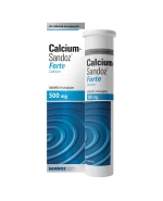 Calcium-Sandoz Forte 500 mg, 20 tabletek musujących