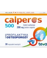 Calperos 500 200 mg, 30 kapsułek twardych