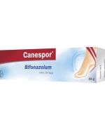 Canespor 10 mg/g, krem przeciwgrzybiczy z bifonazolem, 15 g