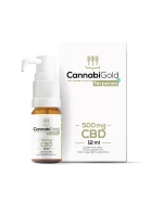 CannabiGold Terpenes+ 500 mg CBD, olej z konopi, 12 ml