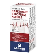 Cardiamid z kofeiną, krople, 100 ml