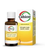 Cebion 100 mg/ml, krople doustne dla dzieci od 28 dnia życia, 30 ml