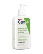 CeraVe, nawilżający krem-pianka do mycia twarzy, skóra normalna i sucha, 236 ml