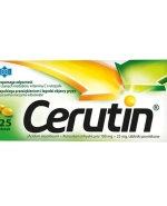 Cerutin 100 mg + 25 mg, 125 tabletek