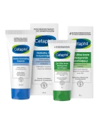 Cetaphil DA Ultra, krem intensywnie nawilżający, 85 g + Cetaphil, delikatny żel oczyszczający do twarzy z peelingiem, 178 ml