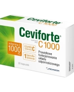 Ceviforte C1000, witamina C 1000 mg, 30 kapsułek