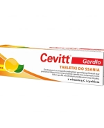 Cevitt Gardło, cytryna, 20 tabletek do ssania